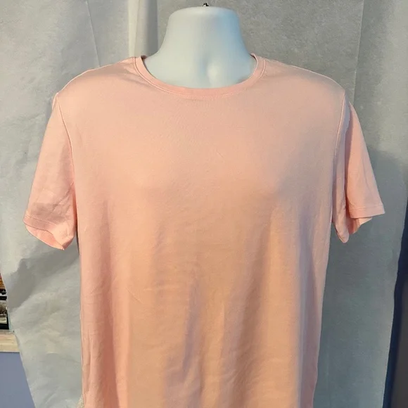 banana republic dress crew t shirt Banana Republic Men's Dress Crew Short Sleeve Polka-Dot T-Shirt Black Size L